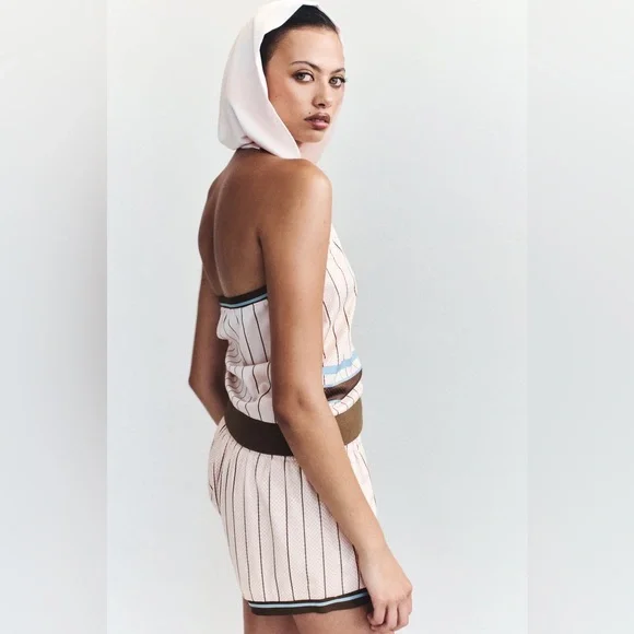 With jean mickey top and shorts set size M - Picture 3 of 6